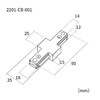 Миниатюра фото коннектор favourite practica 2201-cb-001 | 220svet.ru