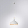 Миниатюра фото подвесной светильник arte lamp kayla a7101sp-1wh | 220svet.ru
