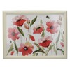 Миниатюра фото поднос с подушкой watercol poppy creative tops | 220svet.ru