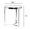 Миниатюра фото стол журнальный garda decor 47ed-et031gold | 220svet.ru