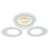Миниатюра фото потолочная светодиодная люстра escada air 10217/3led | 220svet.ru