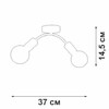 Миниатюра фото потолочная люстра vitaluce v4989-1/2pl | 220svet.ru