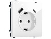 Миниатюра фото розетка 2usb ambrella volt quant pro sigma ms110010 | 220svet.ru