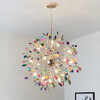 Миниатюра фото люстра на штанге imperium loft agate 8 l18 multicolor 193384-23 | 220svet.ru