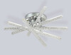 Миниатюра фото потолочный светодиодный светильник с пультом ambrella light acrylica fa8895 | 220svet.ru