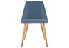 Миниатюра фото стул morgan blue / wood | 220svet.ru