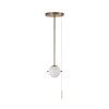 Миниатюра фото светильник на штанге loft it signal 10029ps gold | 220svet.ru