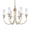 Миниатюра фото подвесная люстра newport сharlize 4586/с gold м0070214 | 220svet.ru
