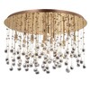 Миниатюра фото потолочный светильник ideal lux moonlight pl12 oro | 220svet.ru