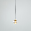 Миниатюра фото подвесной светодиодный светильник delight collection md22001052-1a gold | 220svet.ru