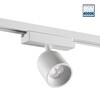 Миниатюра фото светильник трековый однофазный двухжильный светодиодный novotech solette 359806 белый | 220svet.ru