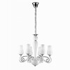Миниатюра фото подвесная люстра arte lamp biancaneve a8110lm-6wh | 220svet.ru