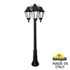 Миниатюра фото садово-парковый фонарь fumagalli gigi bisso/rut 3l dn e26.156.s30.vye27dn | 220svet.ru