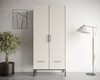 Миниатюра фото шкаф двухстворчатый с ящиками николь (nicole) nr26 | 220svet.ru