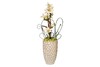 Миниатюра фото кашпо жемчужно-белый garda decor zs-c785-19 | 220svet.ru