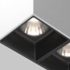 Миниатюра фото накладной светодиодный светильник maytoni alfa led c065cl-02-l12w4k-w | 220svet.ru