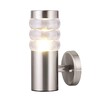 Миниатюра фото уличный настенный светильник arte lamp portico a8381al-1ss | 220svet.ru