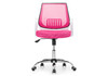 Миниатюра фото компьютерное кресло woodville ergoplus белое / розовое 11652 | 220svet.ru