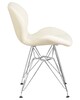 Миниатюра фото стул обеденный dobrin butterfly chrome lmzl-302a_ch-m_el-cream-2861 | 220svet.ru