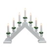 Миниатюра фото фигурка «новогодняя горка» 34х39см (ul-00007389) uniel udl-l7301-007/swa/ww white bridge | 220svet.ru