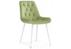 Миниатюра фото стул гояр confetti green / белый глянец | 220svet.ru
