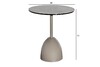 Миниатюра фото стол журнальный garda decor augustus 57el-17012 | 220svet.ru
