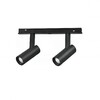 Миниатюра фото трековый магнитный светодиодный светильник iledex technical vision 4822-005-d34-16w-40dg-3000k-bk | 220svet.ru