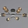 Миниатюра фото потолочный светильник reluce 01405-3.3-06b bk+cr | 220svet.ru