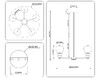 Миниатюра фото люстра светодиодная на штанге ambrella light high light lh53164 | 220svet.ru
