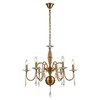 Миниатюра фото подвесная люстра vele luce rocca vl1794l06 | 220svet.ru