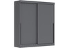 Миниатюра фото шкаф-купе woodville айвор 2,0м графит 614742 | 220svet.ru