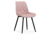 Миниатюра фото стул woodville баодин б/к розовый / черный 517118 | 220svet.ru