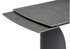 Миниатюра фото керамический стол раздвижной woodville готланд 160(220)х90х79 ink gray / черный 588031 | 220svet.ru
