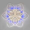 Миниатюра фото потолочная люстра с пультом ду citilux ромби смарт cl236a190e | 220svet.ru