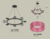 Миниатюра фото подвесной светильник с композитным хрусталем ambrella light diy spot techno xb xb9198251 | 220svet.ru