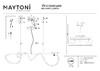 Миниатюра фото подвесной светильник maytoni tau mod146pl-l30b3k | 220svet.ru