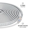 Миниатюра фото комплект светодиодной влагозащищенной ленты apeyron 12w/m 60led/m 5050smd rgb 5m 10-146 | 220svet.ru