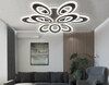 Миниатюра фото потолочный светодиодный светильник с пультом ambrella light acrylica fa8938 | 220svet.ru