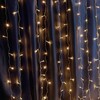 Миниатюра фото светодиодная гирлянда feron занавес 230v 2700k теплый белый без мерцания cl18 32323 | 220svet.ru