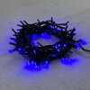 Миниатюра фото гирлянда нить 10м синяя 24в, 100 led, провод черный пвх, ip54 ltc pst100-11-1b | 220svet.ru