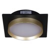 Миниатюра фото встраиваемый светильник reluce technical 53005-9.0-001ld gx53 bk+gd | 220svet.ru