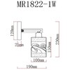 Миниатюра фото бра myfar olivia mr1822-1w | 220svet.ru