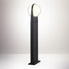 Миниатюра фото уличный светодиодный светильник odeon light tilda 6652/12gl черный | 220svet.ru
