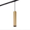 Миниатюра фото трековый светильник denkirs tube dk6210-bg | 220svet.ru