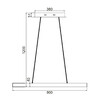 Миниатюра фото подвесной светильник vele luce latte vl7121p09 | 220svet.ru