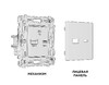 Миниатюра фото розетка usb+c ambrella volt quant alfa ma611010 | 220svet.ru