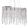 Миниатюра фото подвесной светильник ideal lux rain sp5 trasparente | 220svet.ru