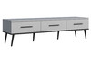 Миниатюра фото тв-тумба woodville орсиэль шиншилла серая 664903 | 220svet.ru