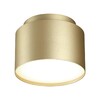 Миниатюра фото светильник накладной novotech lirio 371039 золото матовое | 220svet.ru
