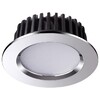 Миниатюра фото встраиваемый светодиодный светильник novotech drum 357908 | 220svet.ru